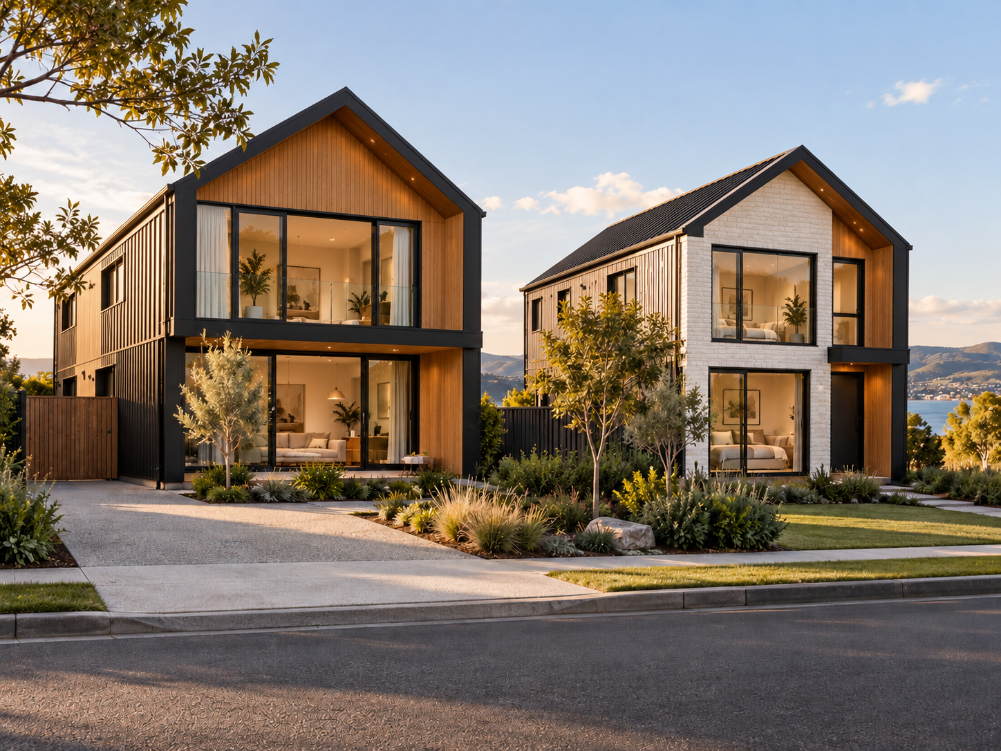 A standalone home in its site context